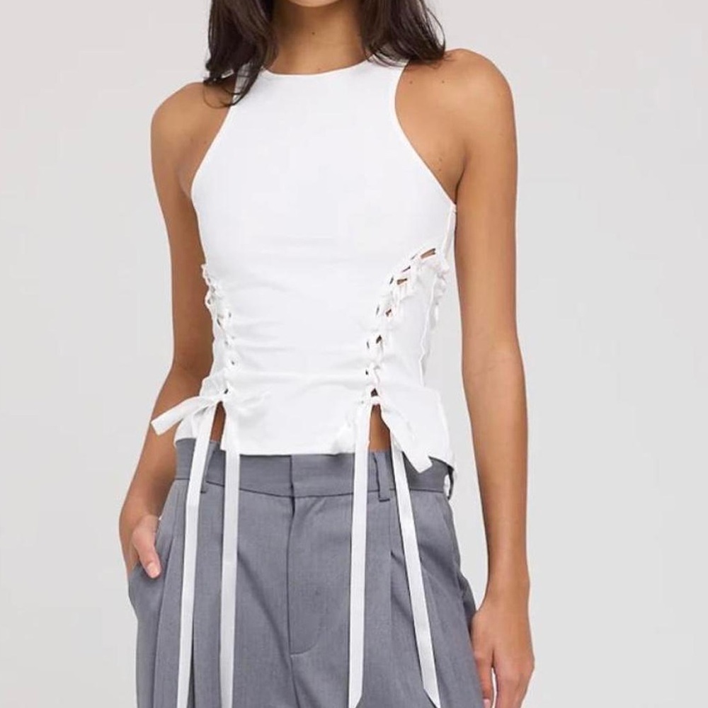 Lioness White Tank